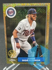 2022 Topps Chrome Series 1 JOSH DONALDSON #T87C-11 35th Anniversary Mojo